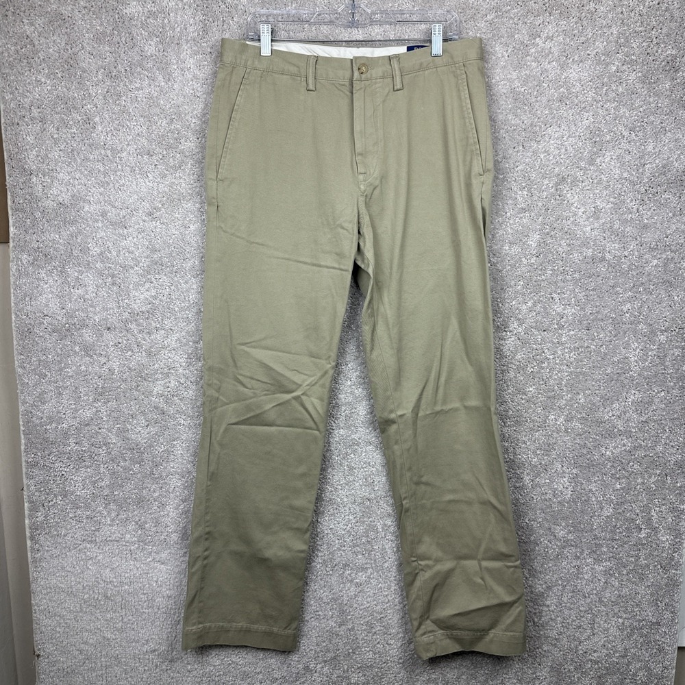 Polo Ralph Lauren Classic Fit Chino Pants 32x32 Beige The Polo Chino Twill‎